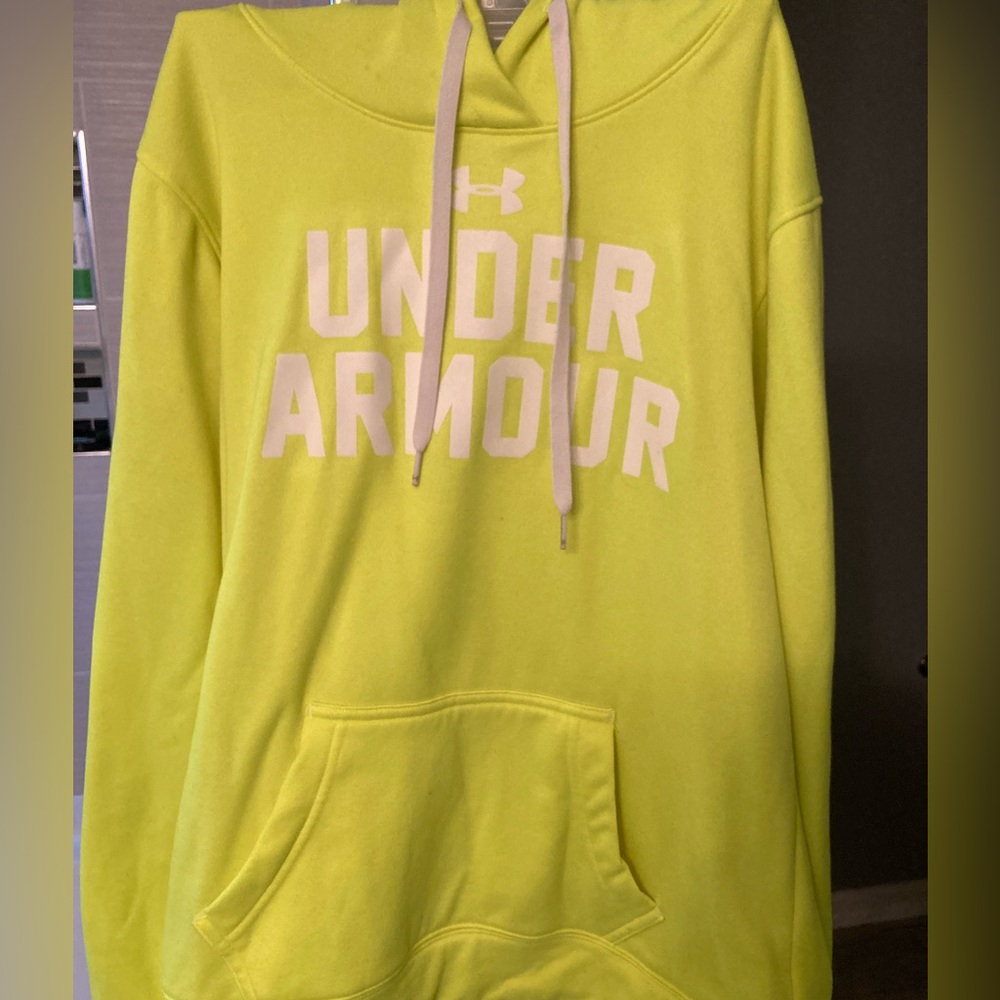 Under Armor Vibrant Yellow Sweater